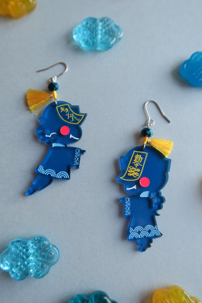 Baby Jiangshi Earrings