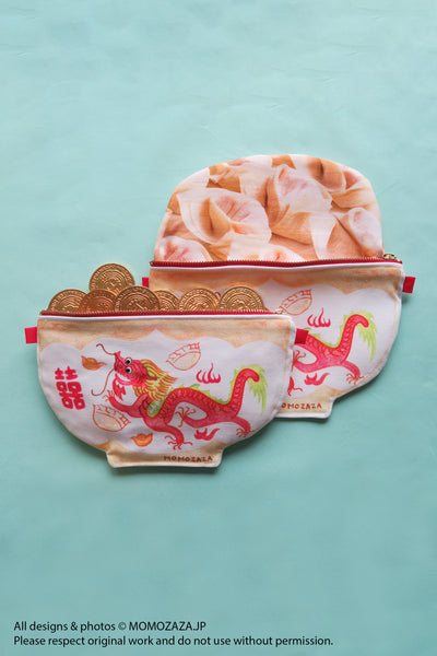 ドラゴンお椀ポーチ