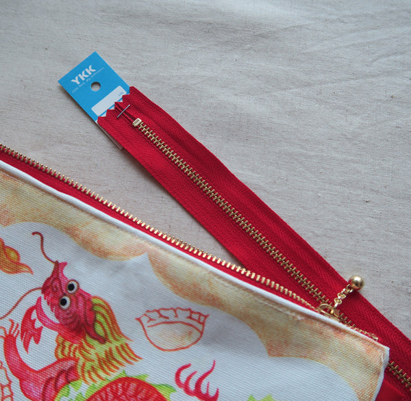 Happy Dragon Year Pouch Bag