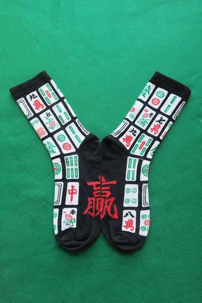 Mahjong Madness Socks