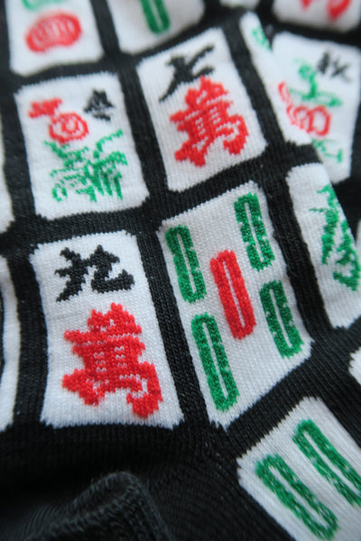 Mahjong Madness Socks