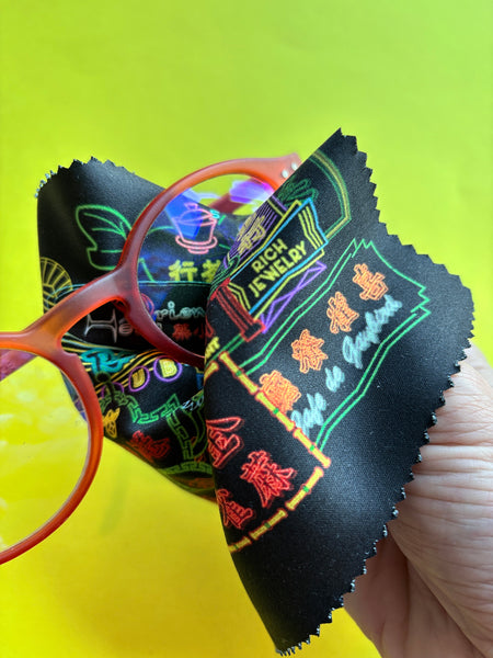 ネオンサイン レンズクリーニングクロス