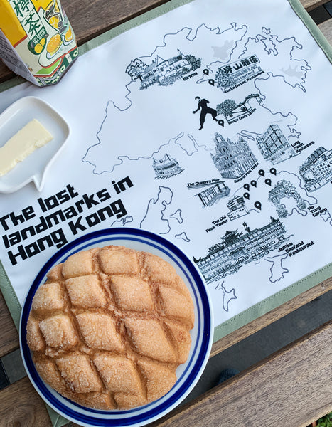 The Lost Landmarks In Hong Kong Lunch Mat